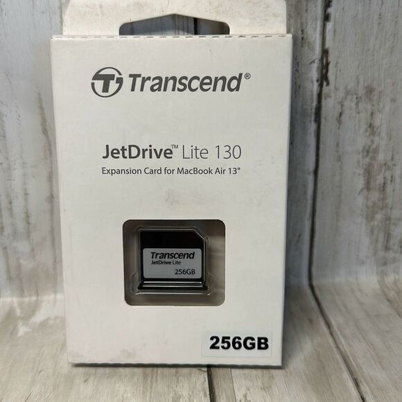 256GB Transcend JetDrive Lite 130 Expansion Card for MacBook Air 13-inch - Picture 1 of 2